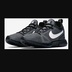 Nike Duel Racer 927243-004 Black Grey White Women Sportswear Running Shoe 6.5